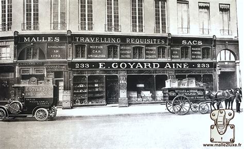 founding year of goyard|history of maison Goyard.